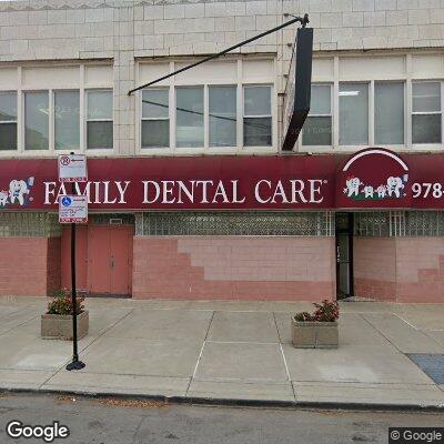 Thumbnail image of the front of a dentist office practice with the name Family Dental Care which is located in Chicago, IL