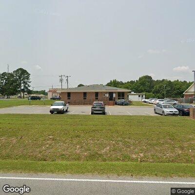 Thumbnail image of the front of a dentist office practice with the name Danielle English which is located in Roanoke Rapids, NC