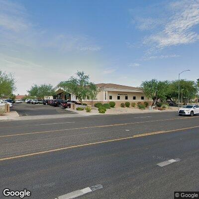 Thumbnail image of the front of a dentist office practice with the name Burns Aesthetic & General Dentistry which is located in Sun City West, AZ