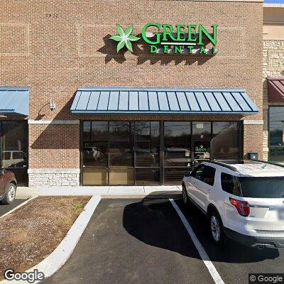 Thumbnail image of the front of a dentist office practice with the name Green Dental which is located in Nashville, TN