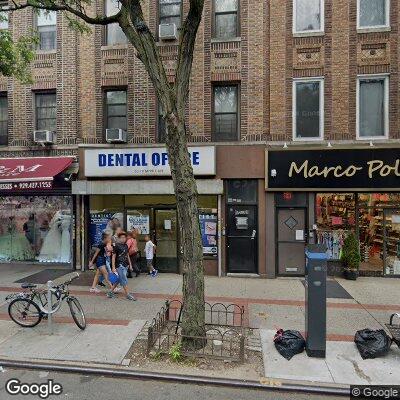 Thumbnail image of the front of a dentist office practice with the name Knickerbocker Family Dental which is located in Ridgewood, NY