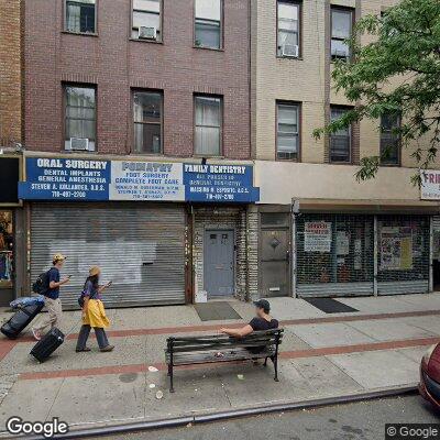 Thumbnail image of the front of a dentist office practice with the name Ambulatory Oral Surgery & Anesthesiology which is located in Ridgewood, NY