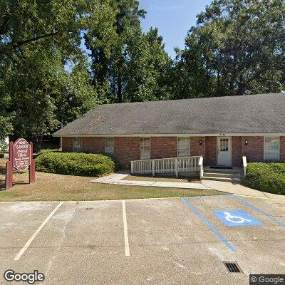 Thumbnail image of the front of a dentist office practice with the name Greer Dental Clinic which is located in Hattiesburg, MS