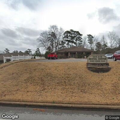 Thumbnail image of the front of a dentist office practice with the name White River Dental Center which is located in Batesville, AR