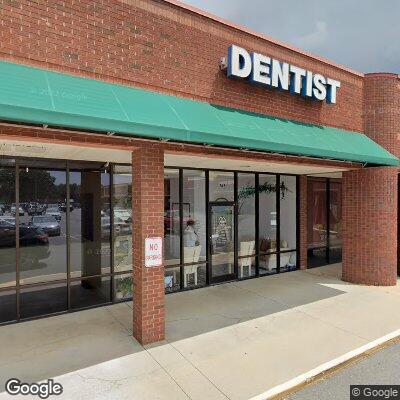 Thumbnail image of the front of a dentist office practice with the name Dr. Christie Henson, DMD which is located in Fort Mill, SC