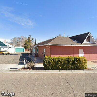 Thumbnail image of the front of a dentist office practice with the name Tijeras Dental Service which is located in Albuquerque, NM