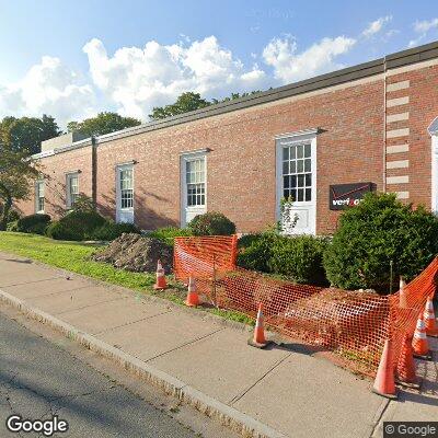 Thumbnail image of the front of a dentist office practice with the name Genlte Dental Associates which is located in Norwood, MA