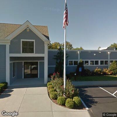 Thumbnail image of the front of a dentist office practice with the name Woods Orthodontics PC which is located in South Yarmouth, MA