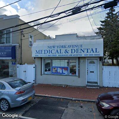 Thumbnail image of the front of a dentist office practice with the name New York Ave Dental PC which is located in Huntington Station, NY