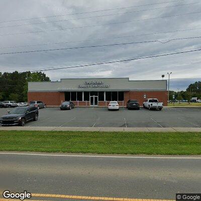 Thumbnail image of the front of a dentist office practice with the name Oakboro Family Dentistry which is located in Oakboro, NC