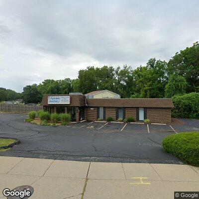 Thumbnail image of the front of a dentist office practice with the name Parkside Dentistry which is located in Saint Charles, MO