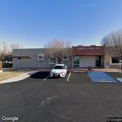 Thumbnail image of the front of a dentist office practice with the name Heflin Family Dentistry which is located in Albuquerque, NM