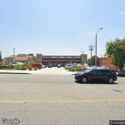 Thumbnail image of the front of a dentist office practice with the name Gregory Robins Family Dental Center which is located in Montebello, CA