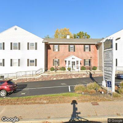 Thumbnail image of the front of a dentist office practice with the name Thomas Family Dental Associates which is located in Medfield, MA