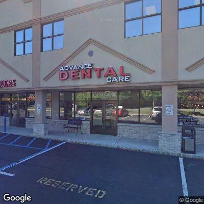 Thumbnail image of the front of a dentist office practice with the name Advance Dental Care which is located in Mahwah, NJ