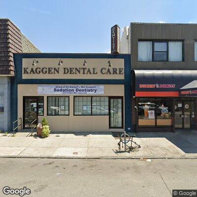 Thumbnail image of the front of a dentist office practice with the name Kaggen Dental Care which is located in Whitestone, NY