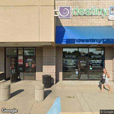 Thumbnail image of the front of a dentist office practice with the name Destiny Dental which is located in Warren, MI