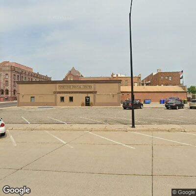 Thumbnail image of the front of a dentist office practice with the name Pipestone Dental Center which is located in Pipestone, MN