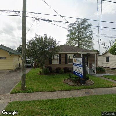 Thumbnail image of the front of a dentist office practice with the name William J Carlisle III & Associates which is located in Marrero, LA