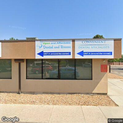 Thumbnail image of the front of a dentist office practice with the name Spectrum Dental Group which is located in Denver, CO