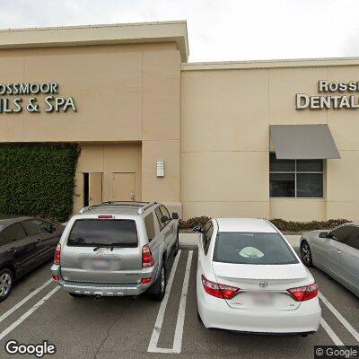 Thumbnail image of the front of a dentist office practice with the name Rossmoor Dental Group which is located in Seal Beach, CA