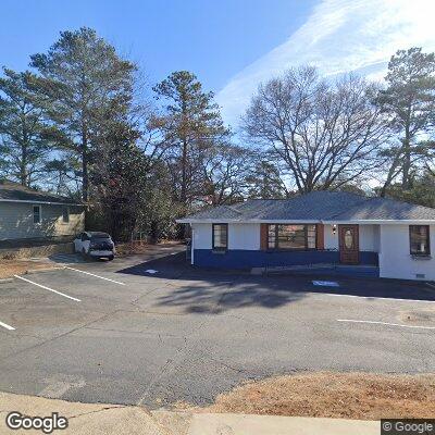 Thumbnail image of the front of a dentist office practice with the name Evenly Orthodontics which is located in Smyrna, GA