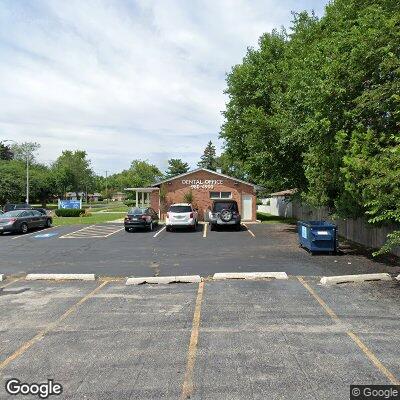 Thumbnail image of the front of a dentist office practice with the name Merrillville United Dental Center which is located in Merrillville, IN