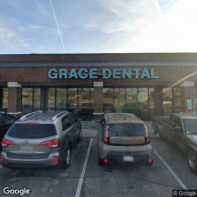 Thumbnail image of the front of a dentist office practice with the name Grace Dental which is located in Overland Park, KS