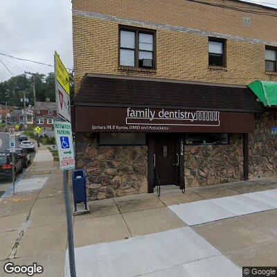 Thumbnail image of the front of a dentist office practice with the name Family Dentistry which is located in Pittsburgh, PA