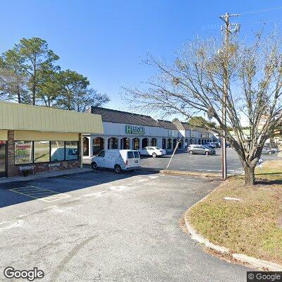 Thumbnail image of the front of a dentist office practice with the name Howard Family Dental which is located in Hinesville, GA