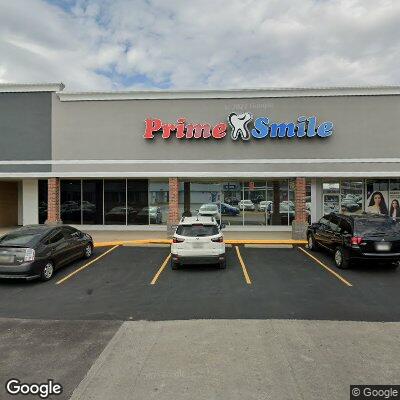 Thumbnail image of the front of a dentist office practice with the name Prime Smile West which is located in Indianapolis, IN