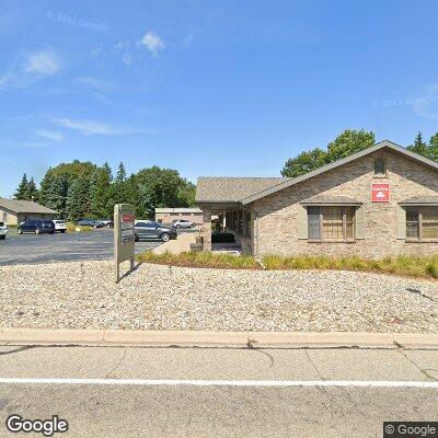 Thumbnail image of the front of a dentist office practice with the name Main Street Orthodontics which is located in Stevensville, MI