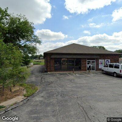 Thumbnail image of the front of a dentist office practice with the name Cass County Dental Clinic which is located in Harrisonville, MO