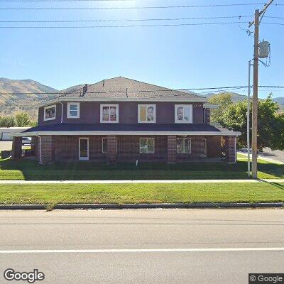 Thumbnail image of the front of a dentist office practice with the name Perry Dental which is located in Brigham City, UT