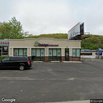 Thumbnail image of the front of a dentist office practice with the name MagicLand Pediatric Dental which is located in Waterbury, CT