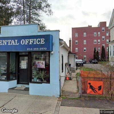 Thumbnail image of the front of a dentist office practice with the name Fle Dental Office which is located in New Rochelle, NY