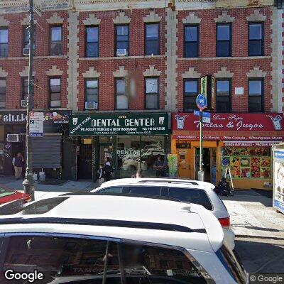 Thumbnail image of the front of a dentist office practice with the name Sunset Park Dental Center which is located in Brooklyn, NY