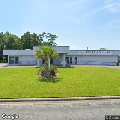 Thumbnail image of the front of a dentist office practice with the name NorthShore Family Dentistry which is located in Sneads Ferry, NC