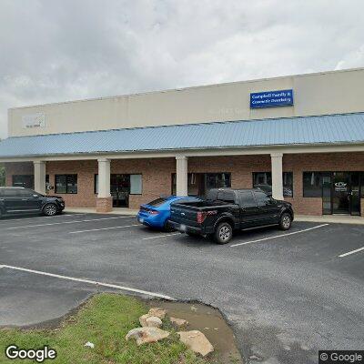 Thumbnail image of the front of a dentist office practice with the name Campbell Dental which is located in Winder, GA