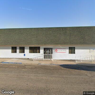 Thumbnail image of the front of a dentist office practice with the name Apple Tree Dental which is located in Hawley, MN