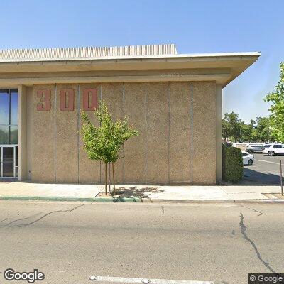 Thumbnail image of the front of a dentist office practice with the name Dr. Gilbert Lam & Dr. Gus Nevarez which is located in Visalia, CA