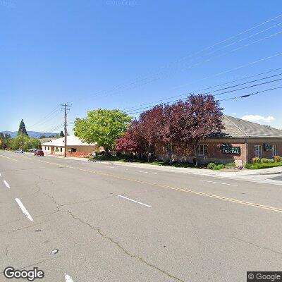 Thumbnail image of the front of a dentist office practice with the name Medford Dental Clinic which is located in Medford, OR