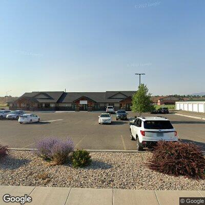 Thumbnail image of the front of a dentist office practice with the name Pediatric Dental Specialists which is located in Cody, WY