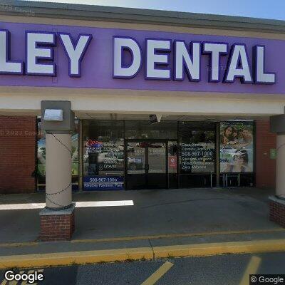 Thumbnail image of the front of a dentist office practice with the name Smiley Dental which is located in Fairhaven, MA