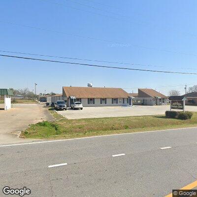 Thumbnail image of the front of a dentist office practice with the name Mid State Denture Clinic which is located in Byron, GA