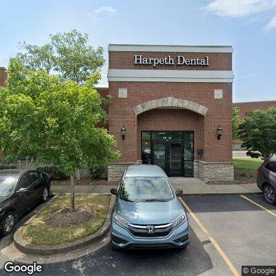 Thumbnail image of the front of a dentist office practice with the name Harpeth Dental Care which is located in Nashville, TN