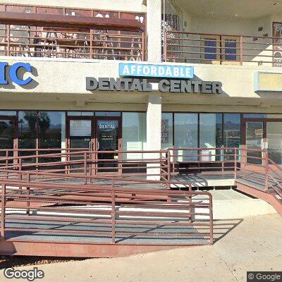 Thumbnail image of the front of a dentist office practice with the name Affordable Dental at Laughlin which is located in Laughlin, NV