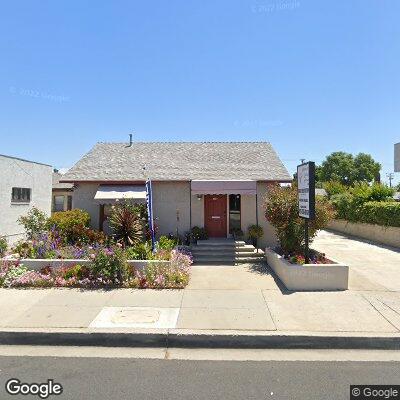 Thumbnail image of the front of a dentist office practice with the name Harmony Dental Group which is located in Baldwin Park, CA