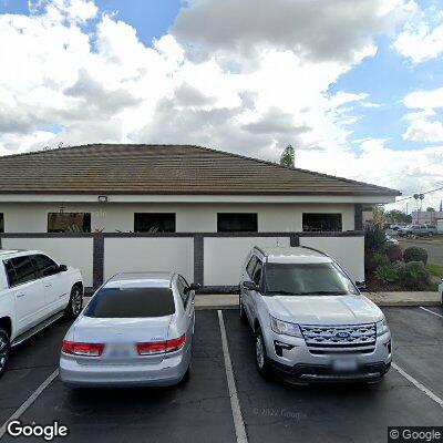 Thumbnail image of the front of a dentist office practice with the name Live oak Dental which is located in Porterville, CA