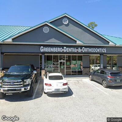 Thumbnail image of the front of a dentist office practice with the name Greenberg Dental & Orthodontic which is located in Saint Johns, FL